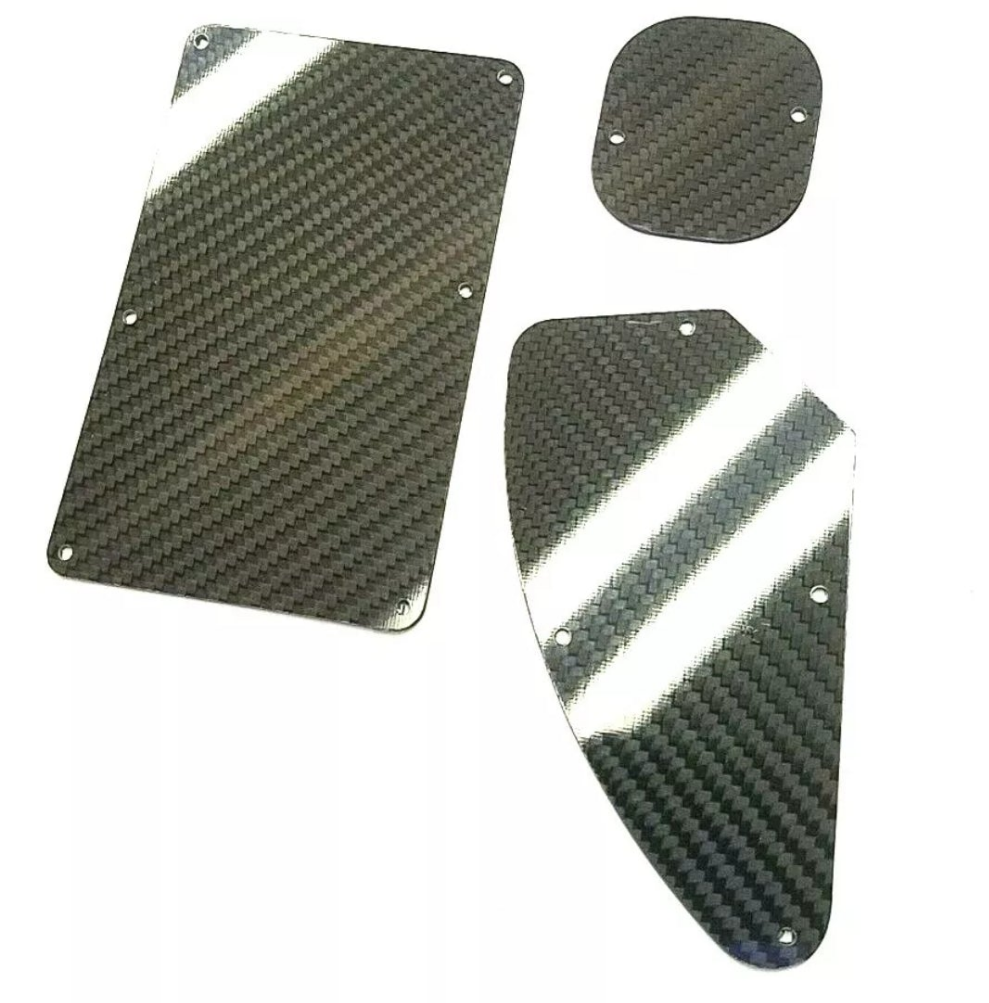 CARBON FIBER Replacement Cavity Covers fits Ibanez(TM) Jem RG FP DNA MC USA MADE