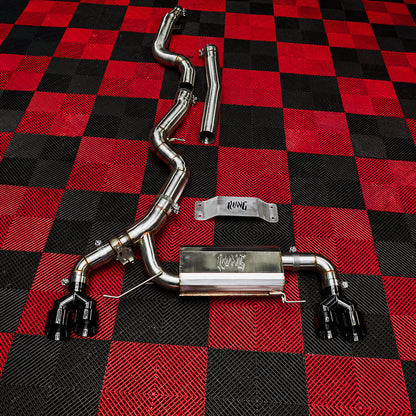 Rvng 4” True Single G2X GEN2 & 3 M340/M440i Valved Exhaust system