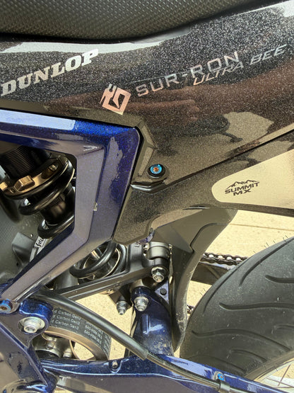 Titanium Ultrabee Subframe plastics bolts