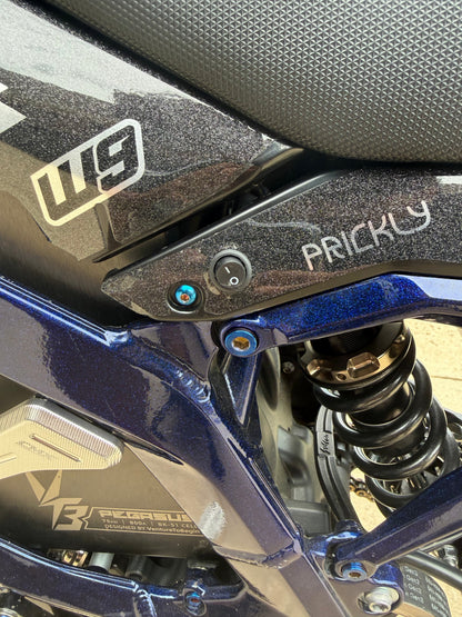 Titanium Ultrabee Subframe plastics bolts