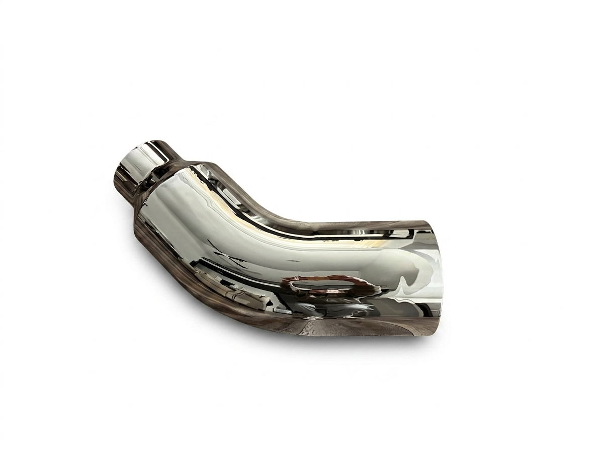 4 inch to 7 inch Chrome Elbow Exhaust Tip