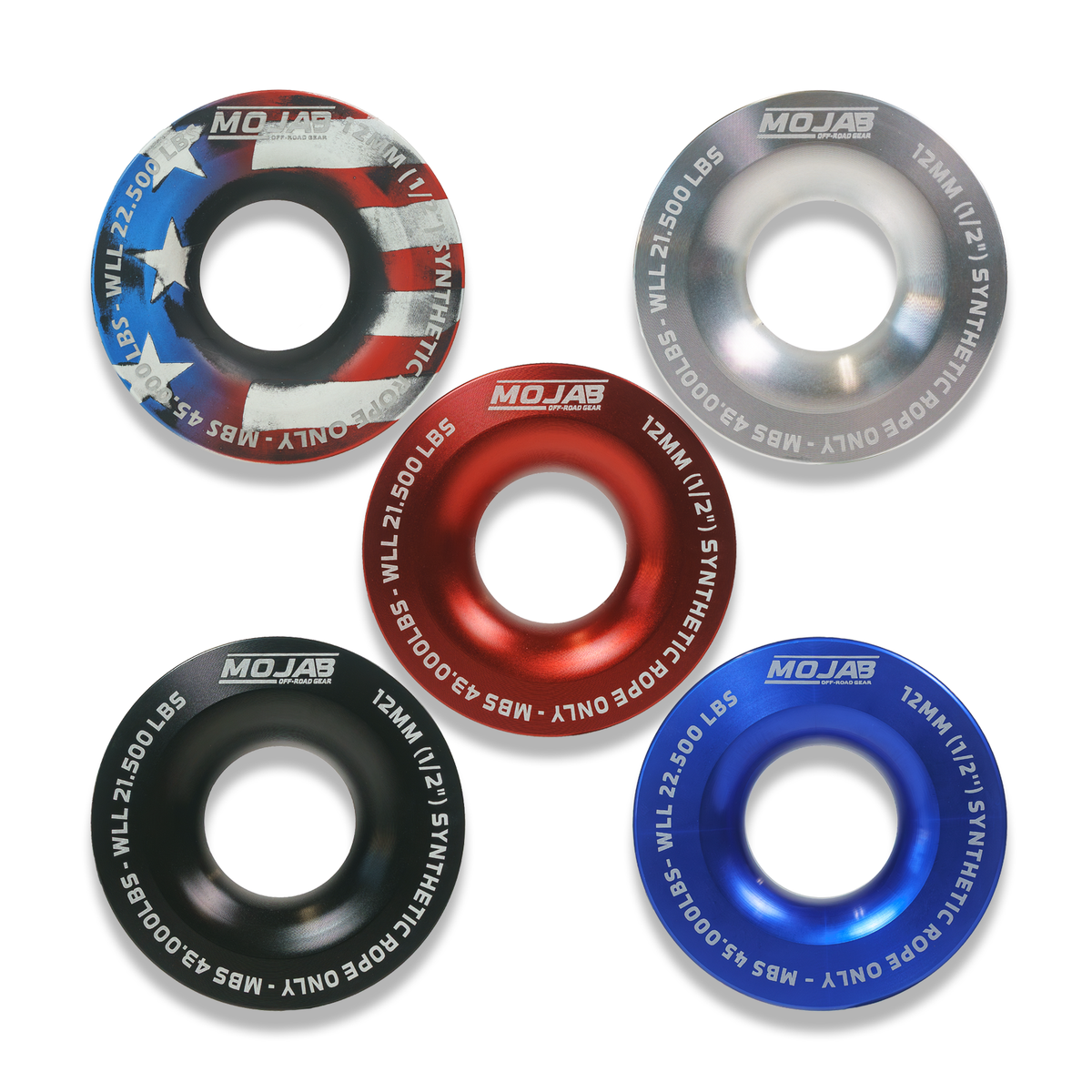 MOJAB 3.8'' Aluminum Snatch Ring