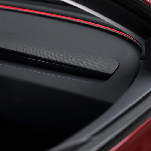 TESLA MODEL 3 HIGHLAND & Y JUNIPER REAL CARBON FIBER MATTE OR GLOSS DASHBOARD TRIM REPLACEMENT COVER