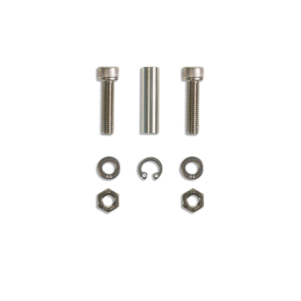 MOJAB Aluminum Recessed Winch Shackle with Fairlead Kit