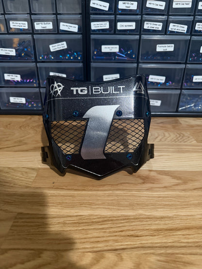 Pre-Made Titanium Vented plate (Real Plastic Plate)