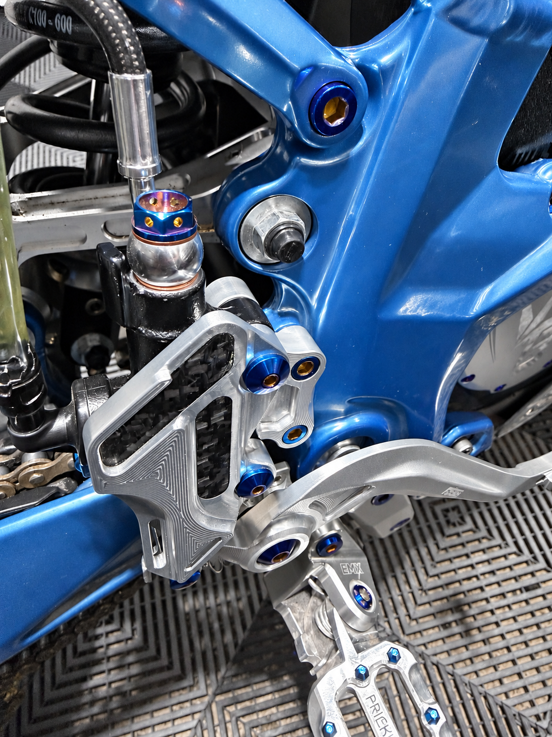E-bike Garage FootBrake Titanium Kit