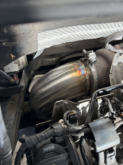 CCdesign Full 4" Downpipe MK7/7.5 VW GTI/Jetta 2.0T & 8V/8S Audi A3 FWD