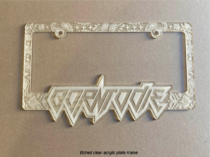 Bulk Order Custom License Plate Frames