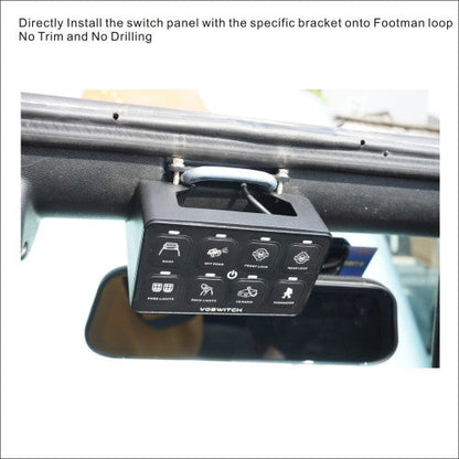 JK100 8 Switch Programmable Control System for Jeep Wrangler JK & JKU 2007-2018