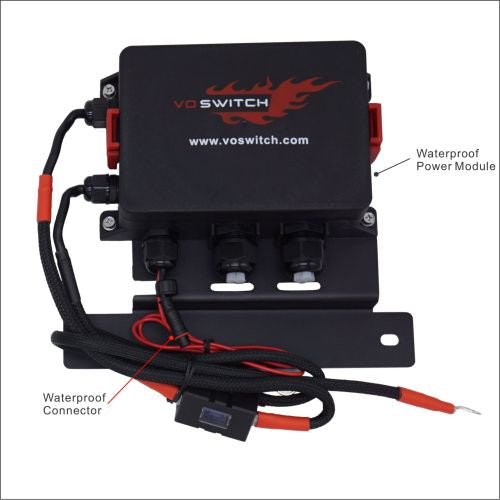 Voswitch JL410 Grab Handle Switch Panel Control System for Jeep Wrangler JL 2024-Current and Gladiator 2024-Current ( DO NOT work with 2018-2023 Jeep JL/JT)