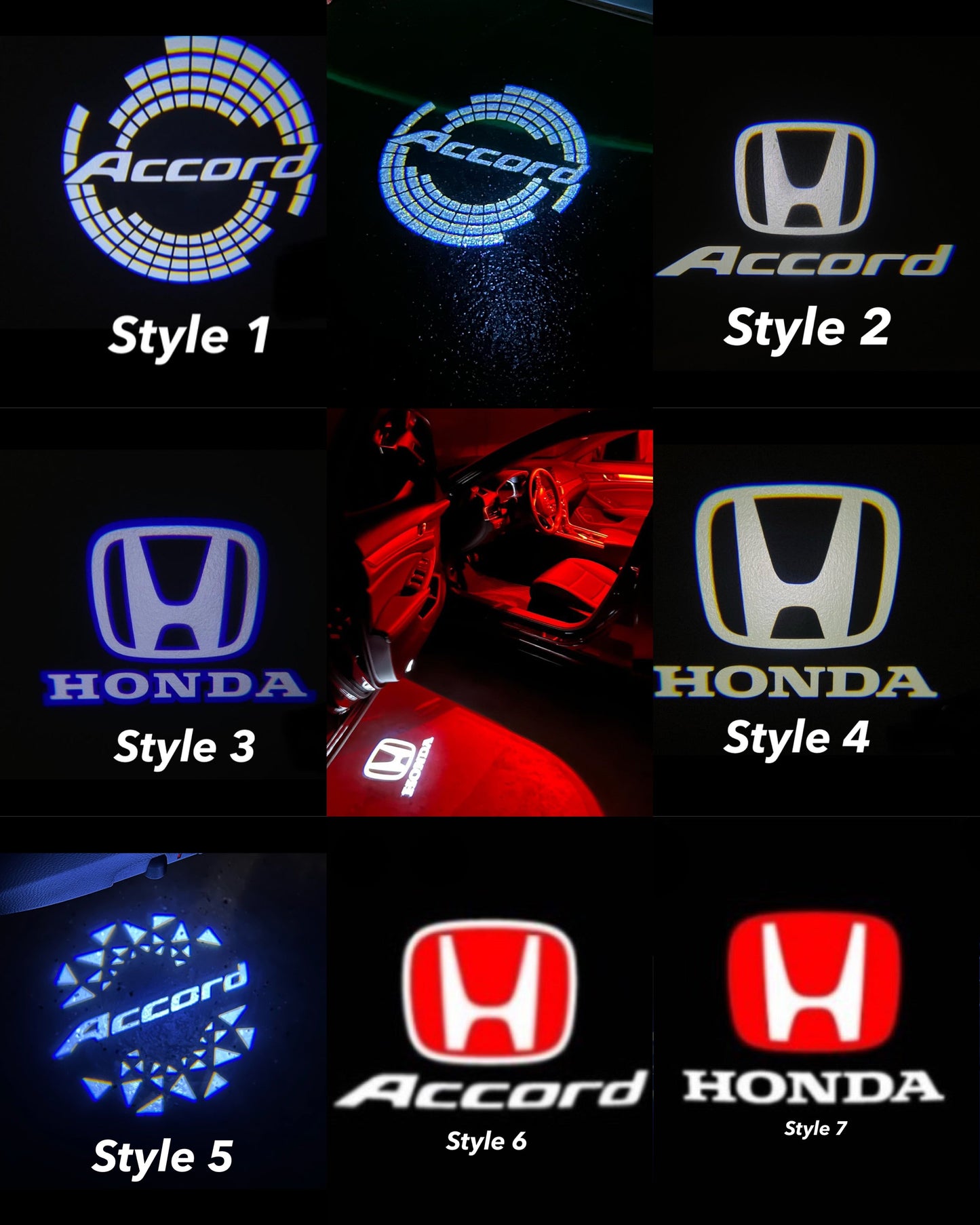 XGEN Door Courtesy Lights – 2013–2022 Honda Accord (Select 2023+ Available)