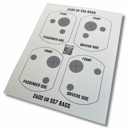 60-72 Rear Bag Template