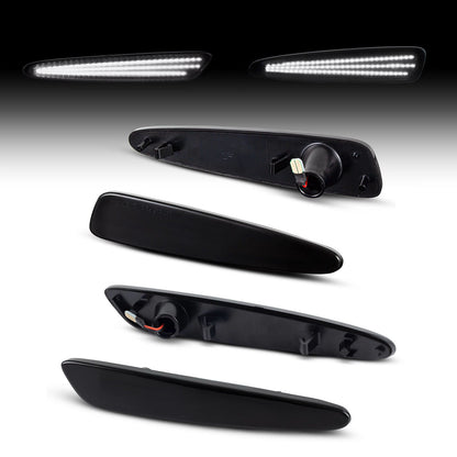 CORVETTE 05-13 FRONT/REAR SMOKED LED SIDE MARKERS