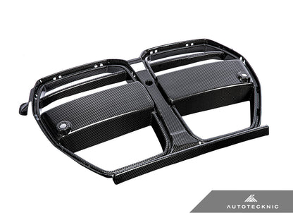 AutoTecknic Dry Carbon Motorsport V2 Front Grille - BMW G80 M3 | G82/ G83 M4