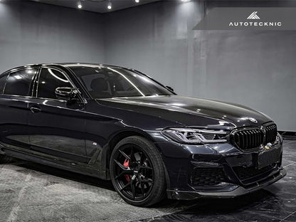 AutoTecknic Dry Carbon Competition Front Aero Lip - BMW G30 5-Series M-Sport LCI