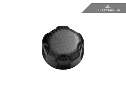AutoTecknic Dry Carbon Charge Cooler Tank Cap Cover - BMW F10 M5