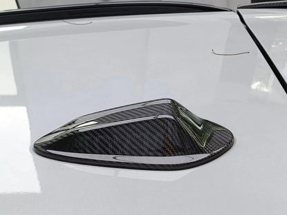 AutoTecknic Dry Carbon Roof Antenna Cover - BMW G21 3-Series Touring LCI