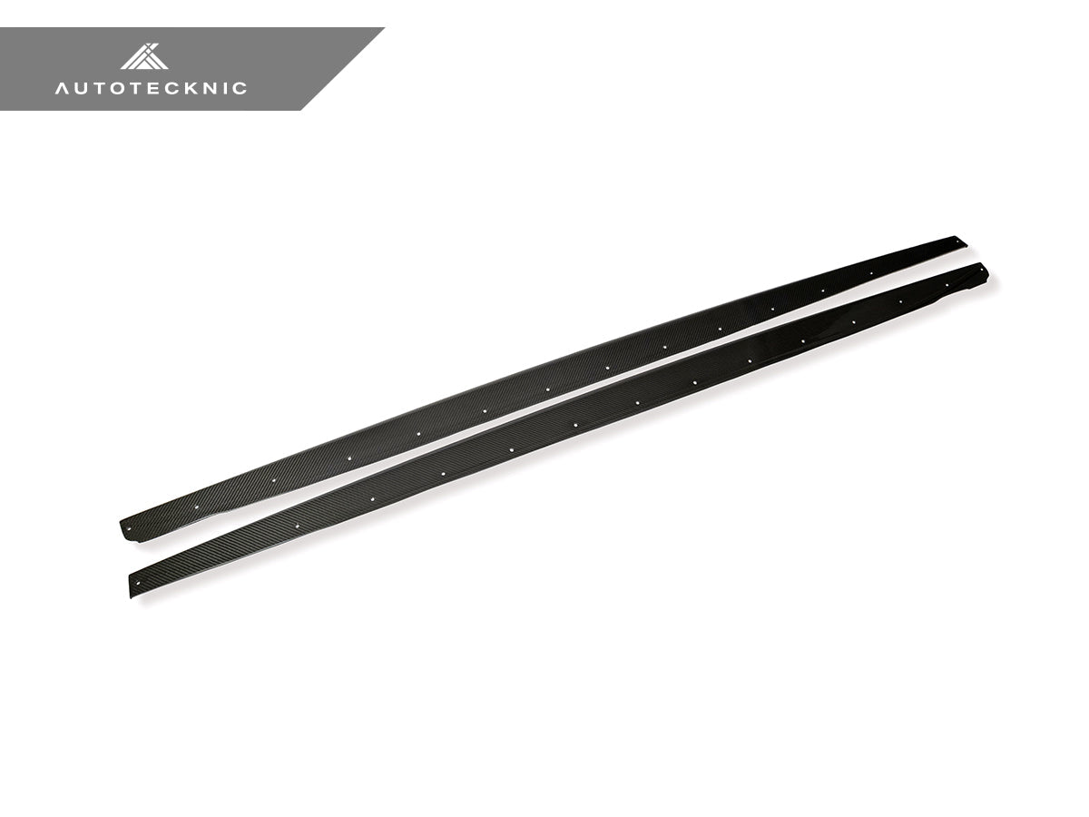 AutoTecknic Dry Carbon Fiber Side Sill Set - BMW G01 X3 | G02 X4