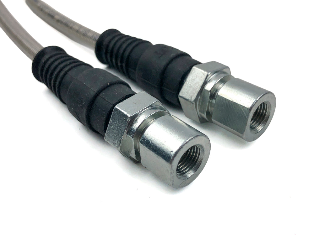PMB Performance DirectFit Stainless-Steel Brake Lines - Set of 4 - 1994-96 Porsche 993