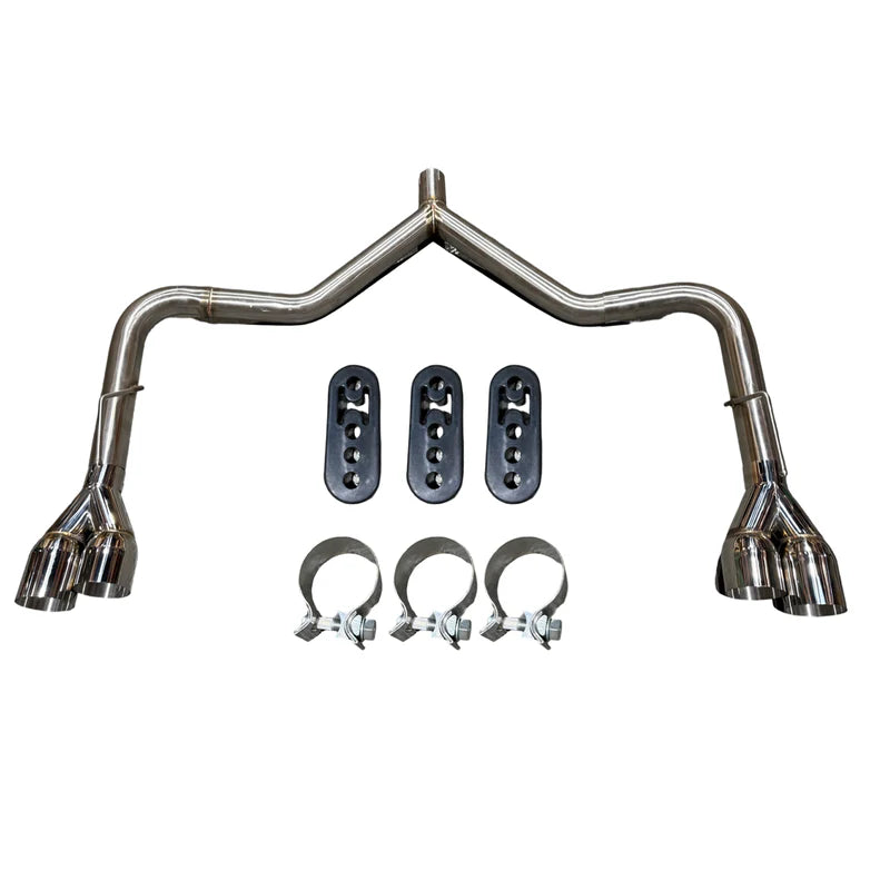 BULL BOOST PERFORMANCE 2.5" Stainless Dual Catback Exhaust System for 2021–2025 Kia K5 GT Turbo Sedan 2.5L / 1.6T