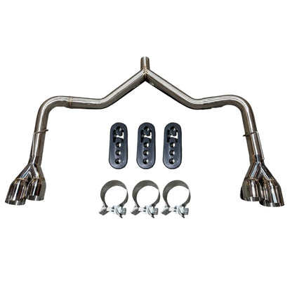 BULL BOOST PERFORMANCE 2.5" Stainless Dual Catback Exhaust System for 2021–2025 Kia K5 GT Turbo Sedan 2.5L / 1.6T