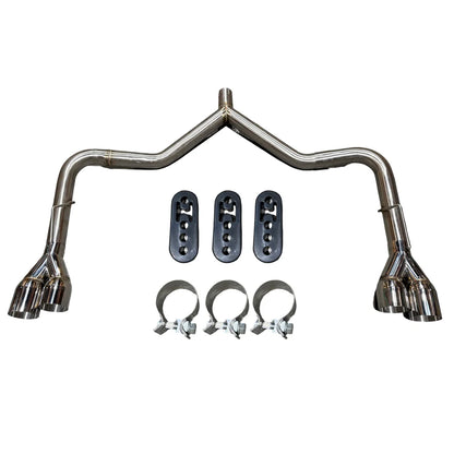 BULL BOOST PERFORMANCE Axle-Back Exhaust System for 2021–2025 Kia K5 GT Turbo Sedan 2.5L / 1.6T