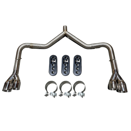 BULL BOOST PERFORMANCE Axle-Back Exhaust System for 2021–2025 Kia K5 GT Turbo Sedan 2.5L / 1.6T