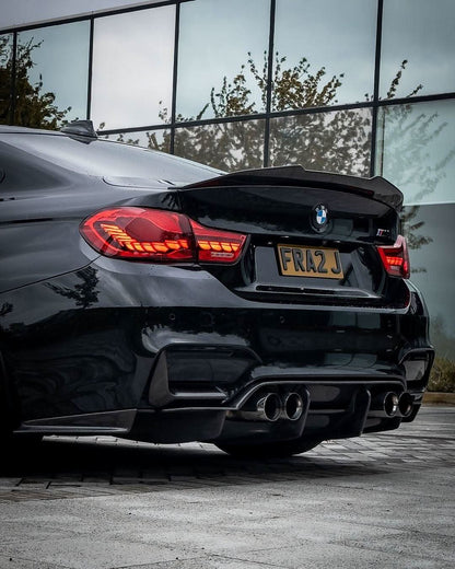 BMW 4 Series F82 M4 PSM Style Carbon Fiber Trunk Spoiler (2014 - 2020)