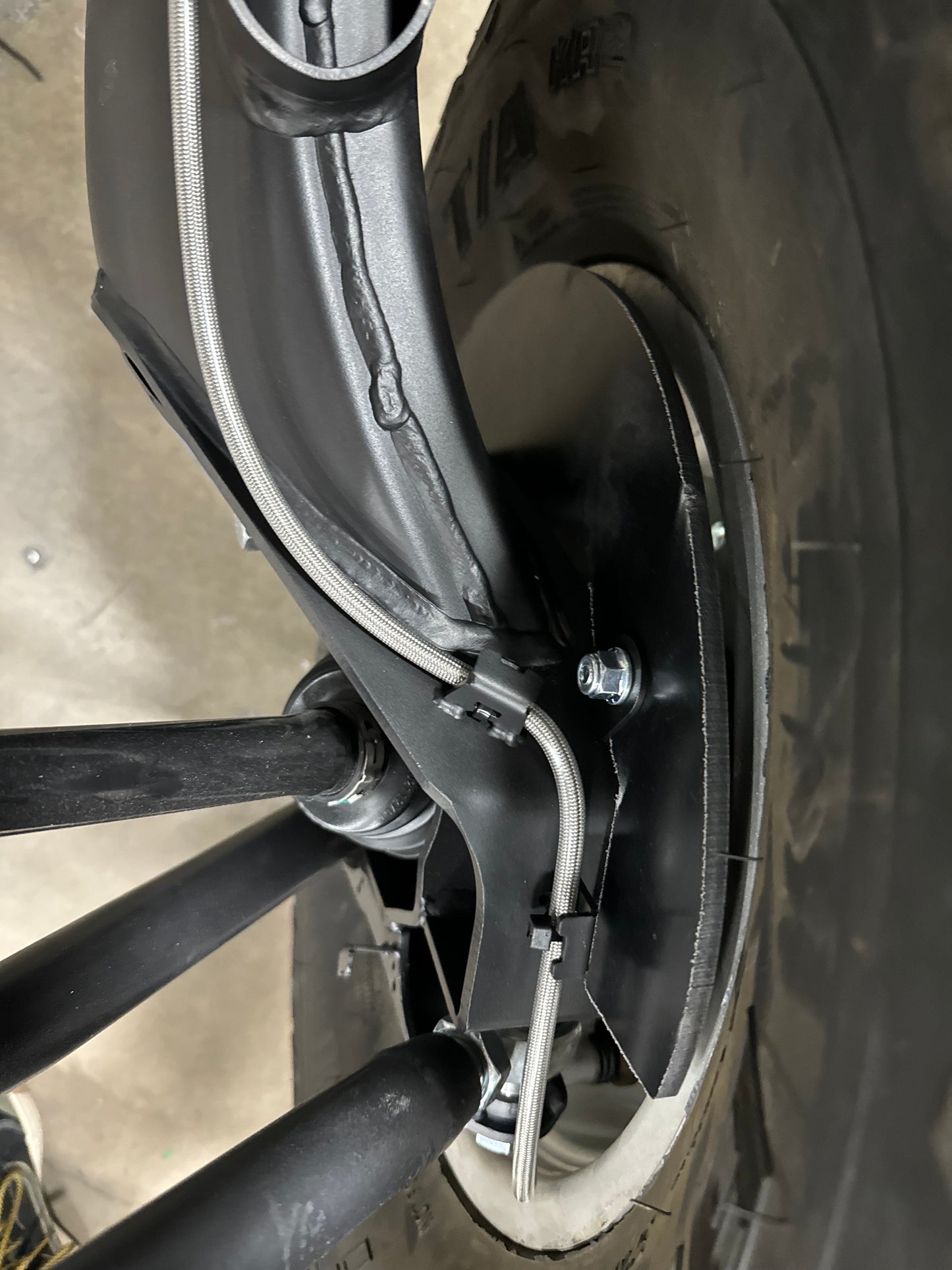 PRO R REAR WHEEL GUARD KIT