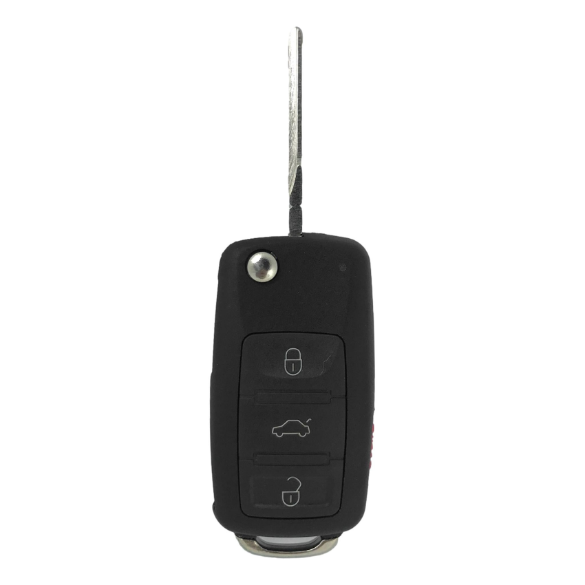 Volkswagen 4 Button Flip Key Shell For KR55WK45022 | KR55WK45032
