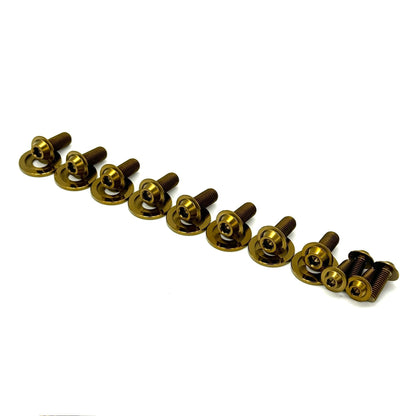 JDC Titanium Trunk Bracket Hardware Kit | Mitsubishi Evo X