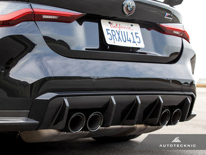 AutoTecknic Dry Carbon Performante Rear Diffuser - BMW G80/ G81 M3 | G82/ G83 M4