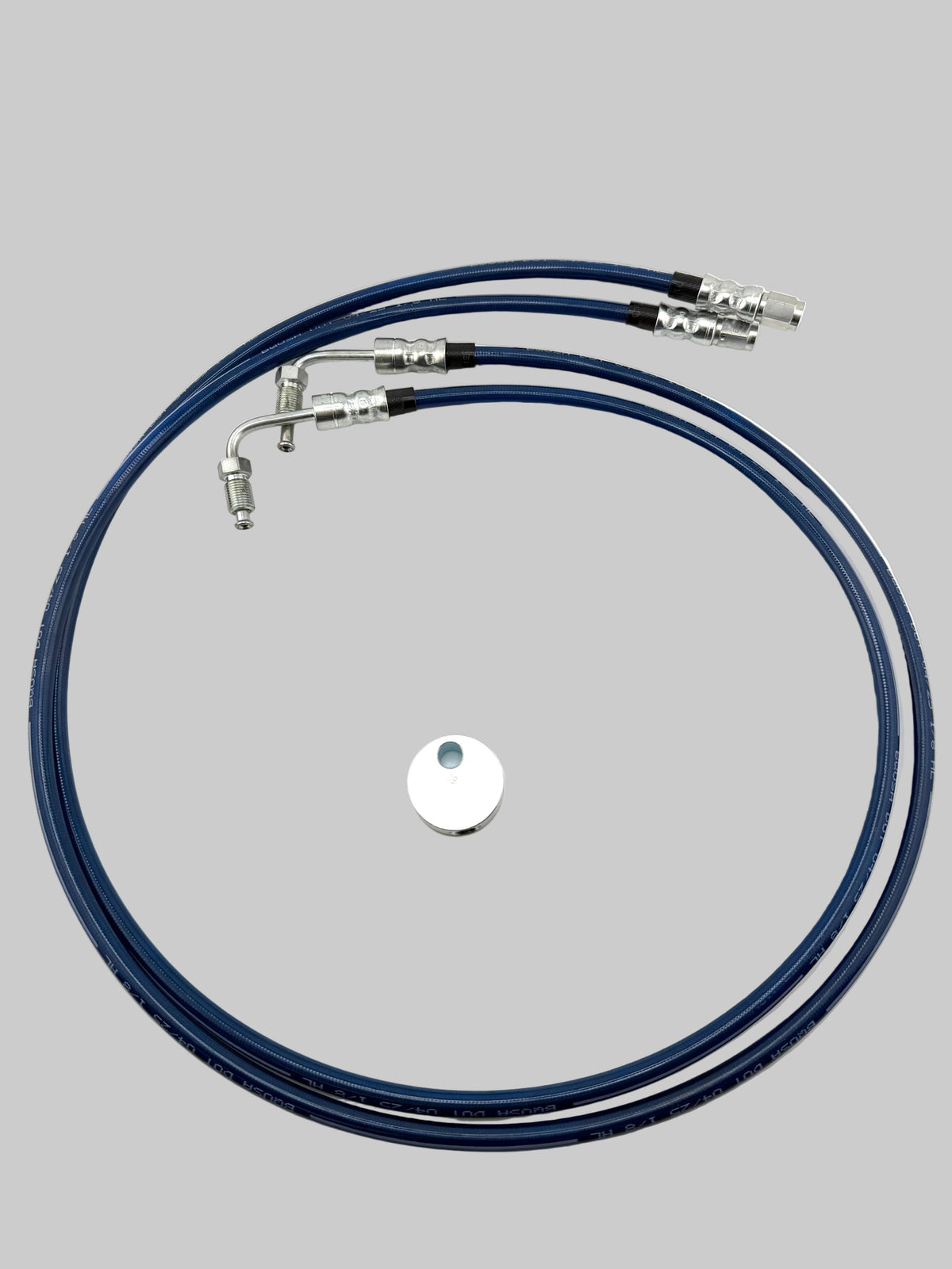 Front Extended Braided Stainless Steel Brake Lines with Tee | UTV Talon Pioneer