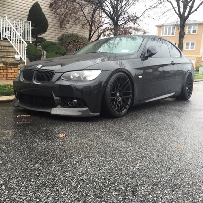 AP V1 CARBON FIBER FRONT LIP - E90 3-SERIES (M-TECH M3 STYLE BUMPER)