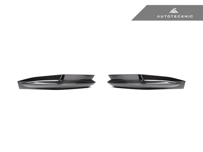 AutoTecknic Dry Carbon OEM-Spec Rear Splitter Set - BMW G80 M3 | G82 M4