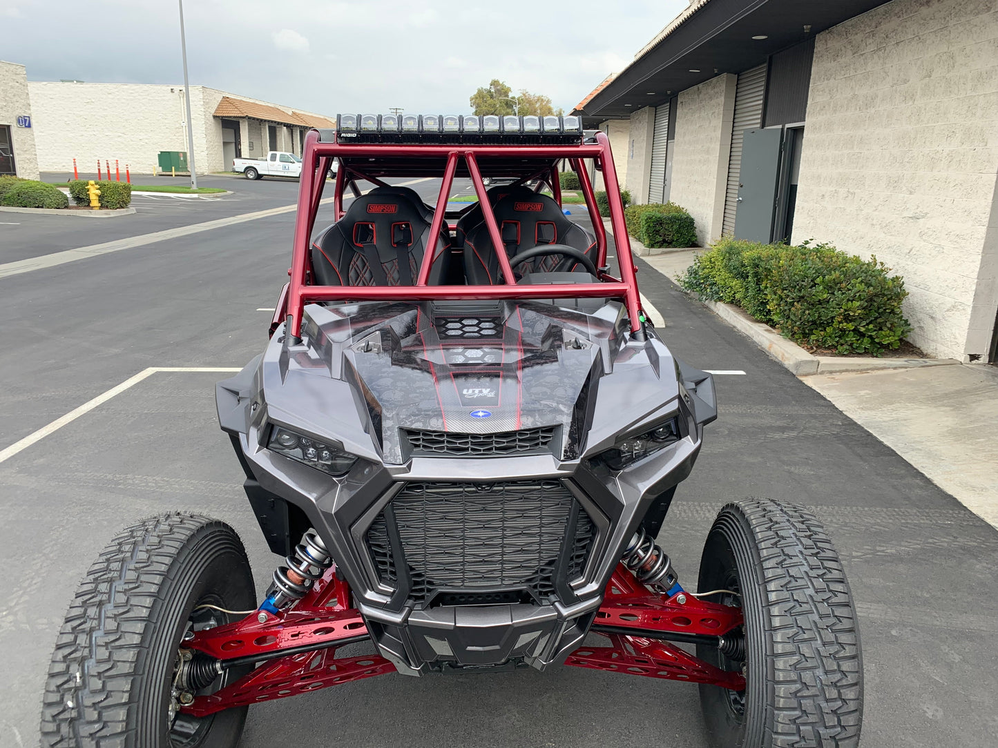2014-2023 Polaris RZR 4DR Rear Bumper Cage