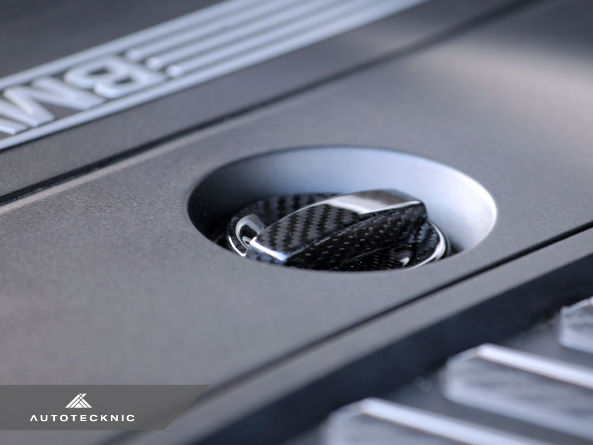 AutoTecknic Dry Carbon Competition Oil Cap Cover - BMW F44 2-Series