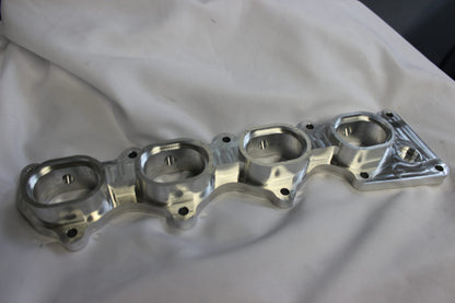 ASE Honda S2000 F20C F22C Billet Intake Flange  Dual Injectors