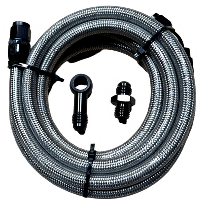 92-95 Civic 2dr Coupe Replacement Stainless Steel Fuel Feed Line Tank to Filter