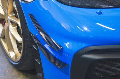 Carbon Fiber Canards - Porsche 718 Cayman GT4