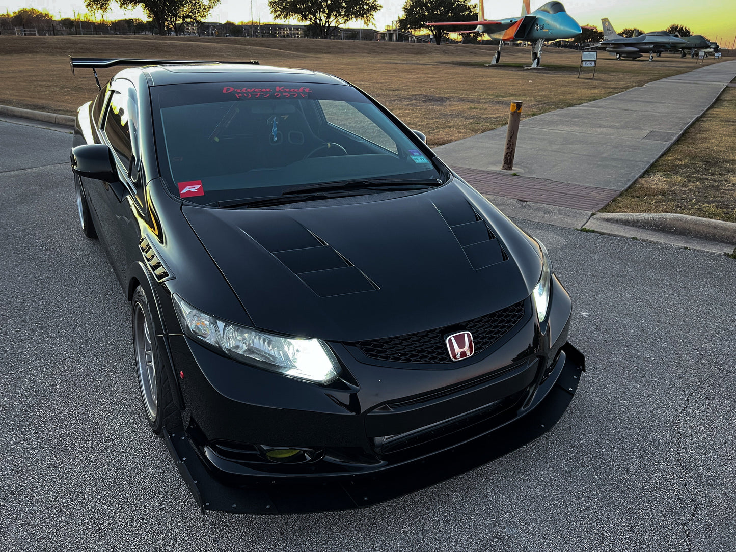 Front Splitter – Honda Civic Si Coupe (FG4 Zenki, 2012-2013)
