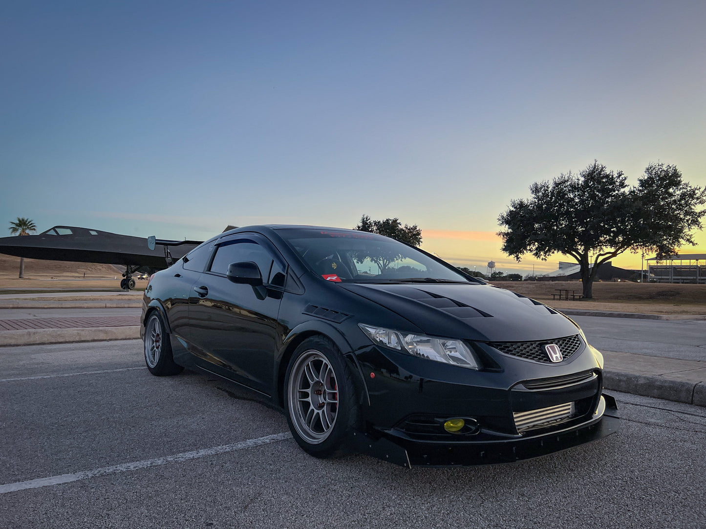 Front Splitter – Honda Civic Si Coupe (FG4 Zenki, 2012-2013)
