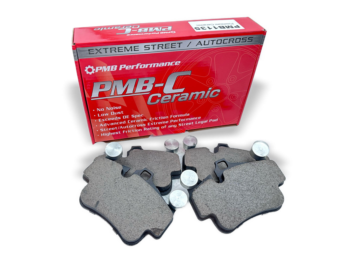 PMB-C Ceramic Pads for Porsche 997 3.6 Carrera (2005-2008) Front