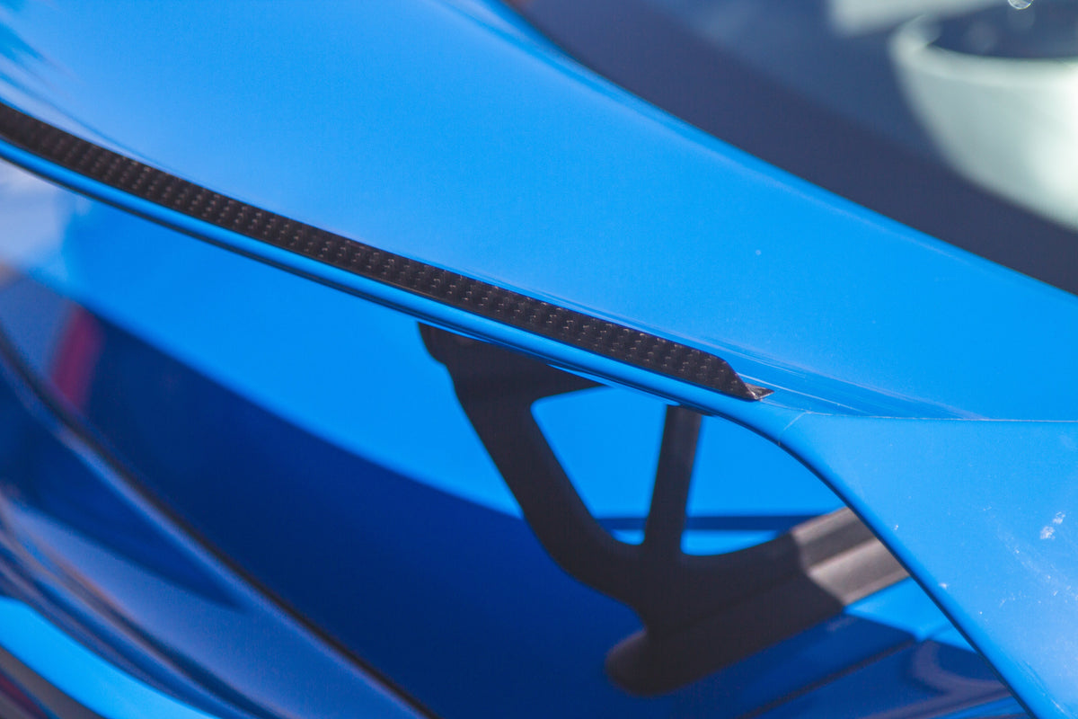 Carbon Fiber Gurney Flap - Porsche 718 Cayman GT4