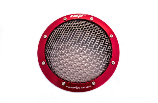 NGR Turbo Filter (Drag Edition) Red, One-Piece, Fits 4in & 3.5in