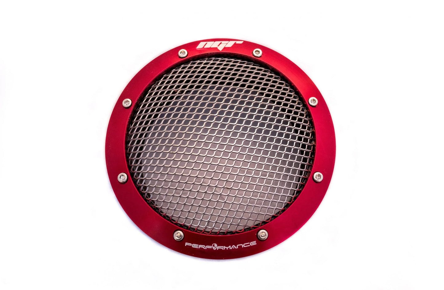 NGR Turbo Filter (Drag Edition) Red, One-Piece, Fits 5in & 4.5in