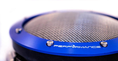 NGR Turbo Filter (Street Edition) Blue, One-Piece, Fits 4in & 3.5in