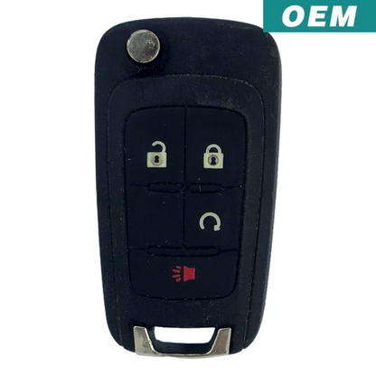 GMC Terrain 2010-2022 OEM 4 Button Flip Key Remote OHT01060512