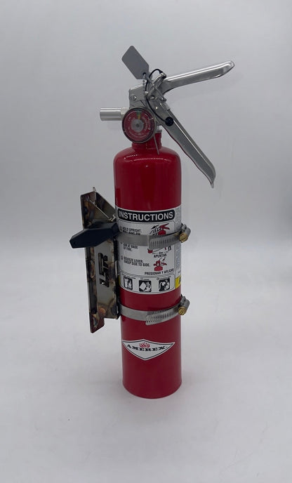 HD Stainless Steel Quick Release Fire Extinguisher Mount
