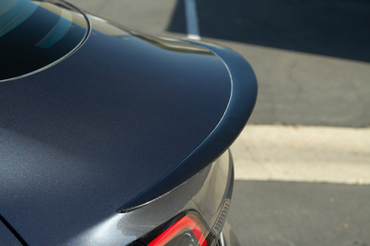 Carbon Fiber Rear Deck Spoiler - Tesla Model 3 2017 - 2023